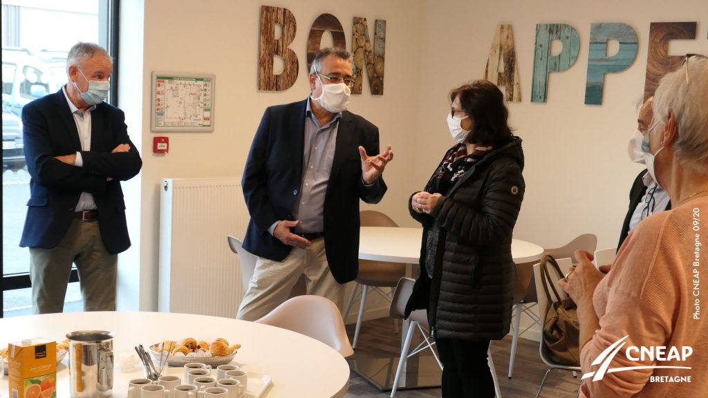 Issat Redon visite Région