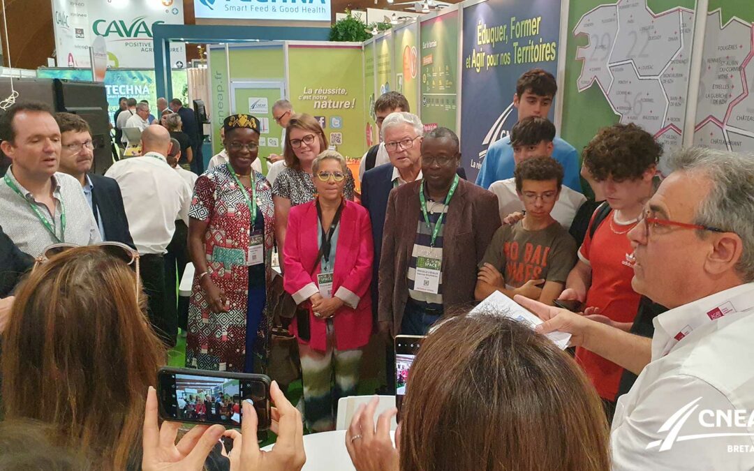 Visite de la délégation togolaise du Ministre de l’Agriculture