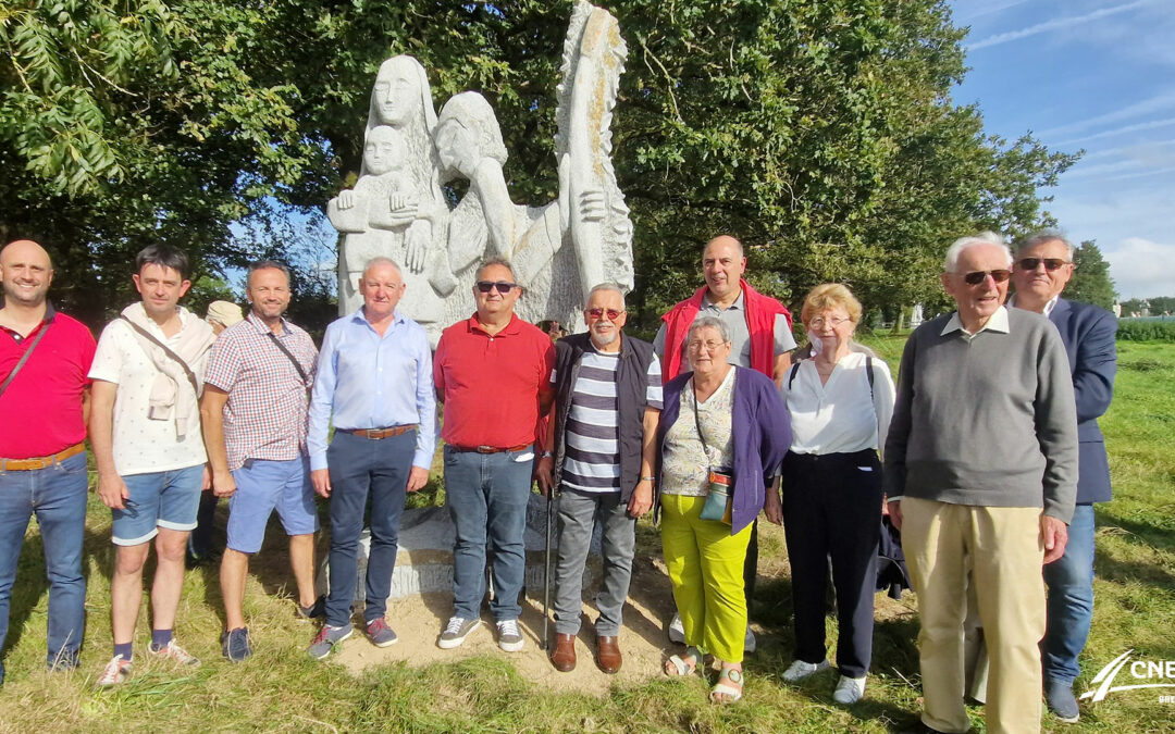 Inauguration à la Vallée des Saints