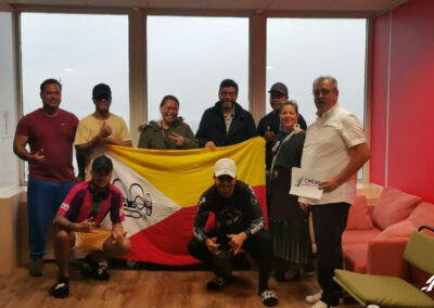 éllèves du lycée Saint Athanase de Plunésie en Bretagne