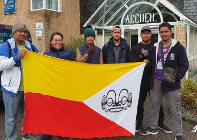 éllèves du lycée Saint Athanase de Plunésie en Bretagne