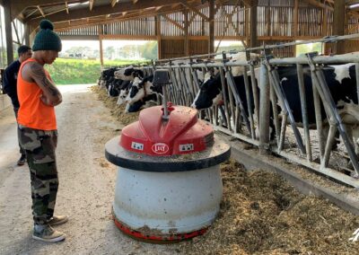 éllèves du lycée Saint Athanase de Plunésie en Bretagne