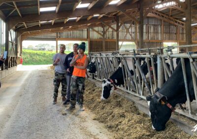 éllèves du lycée Saint Athanase de Plunésie en Bretagne