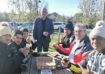 éllèves du lycée Saint Athanase de Plunésie en Bretagne