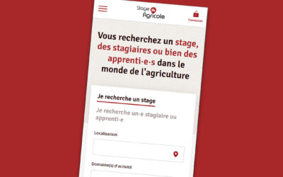 Stage-agricole.com facilite la mise en relation entre élèves et entreprises agricoles.